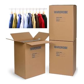 Good price Χρωματισμένα ζαρωμένα κινούμενα κιβώτια ντουλαπών που συσκευάζουν το ζαρωμένο χαρτοκιβώτιο εγγράφου συν τους φραγμούς σε απευθείας σύνδεση
