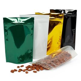 Good price Πλαστικές επαναχρησιμοποιήσιμες τσάντες τροφίμων, στιλπνή στάση επάνω στο διάφορο χρώμα σακουλών διαθέσιμο σε απευθείας σύνδεση