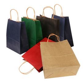 Good price Το επίπεδο κατώτατο σημείο προσωποποίησε τις τσάντες καφετιού εγγράφου με στριμμένη την έγγραφο λαβή σκοινιού σε απευθείας σύνδεση
